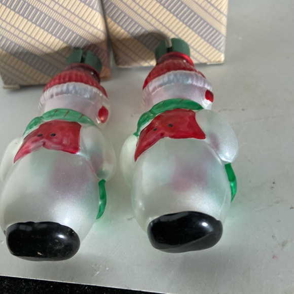 Avon Snowman glass light cover NIB never used Directions included - Picture 2 of 5